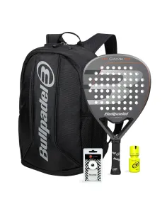 Pack Bullpadel Game Pwr Grau + Rucksack Avant 2 + Dry Grip | Ofertas De Padel